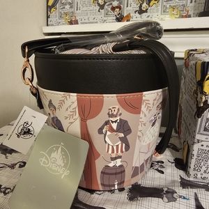 Disney Parks Haunted Mansion Stretching Portraits Handbag Bucket Bag